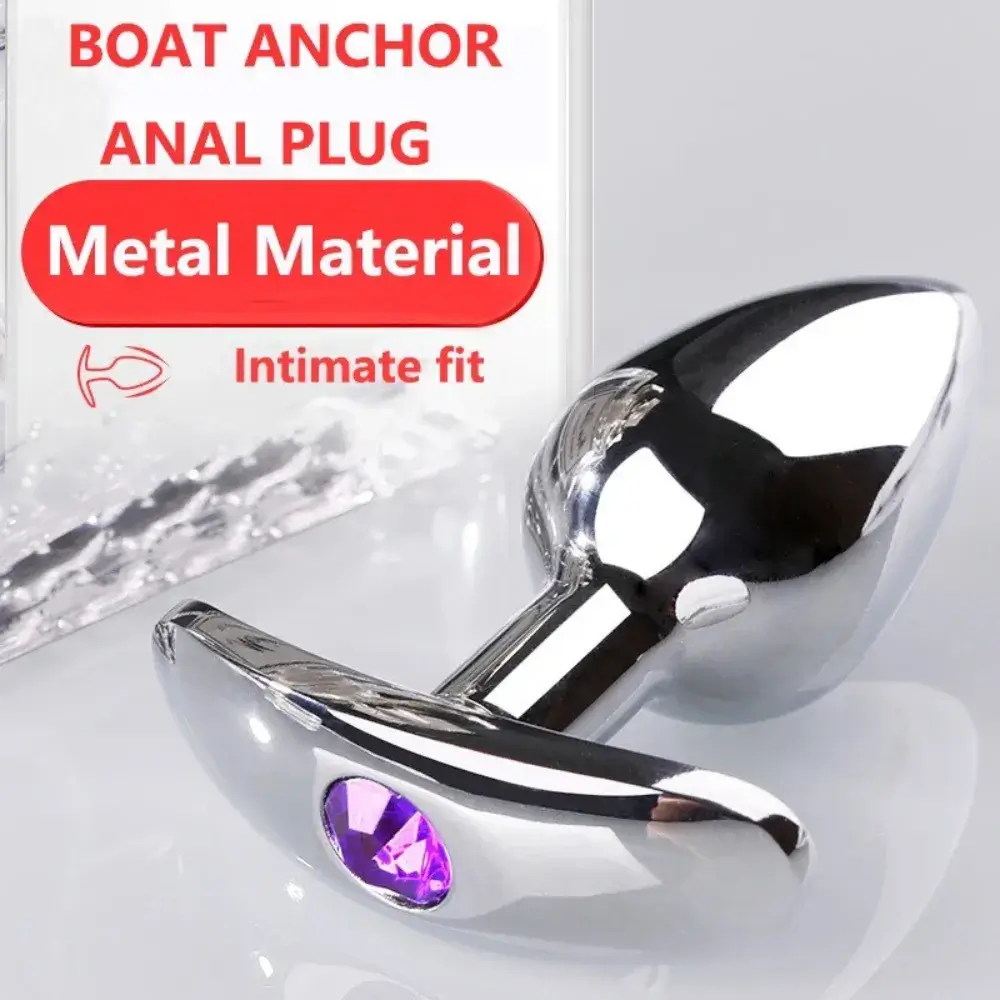 PLUG INOX NHÉT HẬU MÔN CHUÔI LƯỠI LIỀM - NHỎ GỌN & SANG TRỌNG