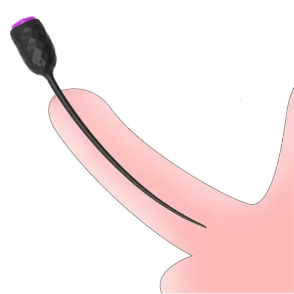QUE SOUNDING RUNG SILICONE MỀM DẺO CÓ ĐỘNG CƠ - MẪU S6 JIUAI